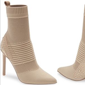 Steve Madden Maxwelle Pointed Toe Knit Boot